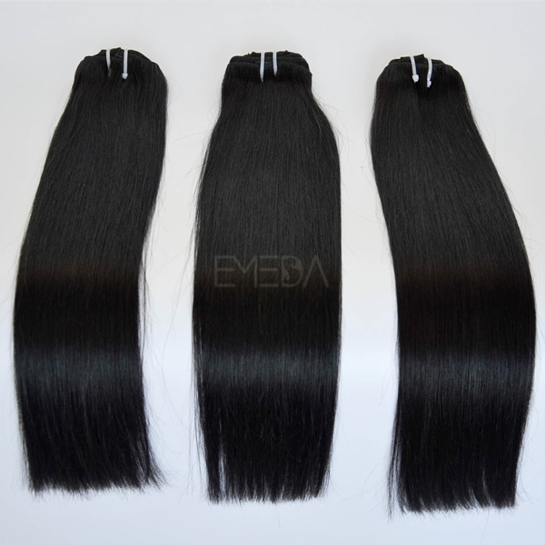 Clip in hair extension 165g #1b lp143